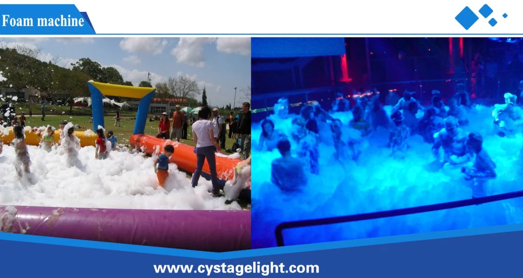 1500W Pool Party/Stage Flow Foam Machine Party Bubble Foam Machine