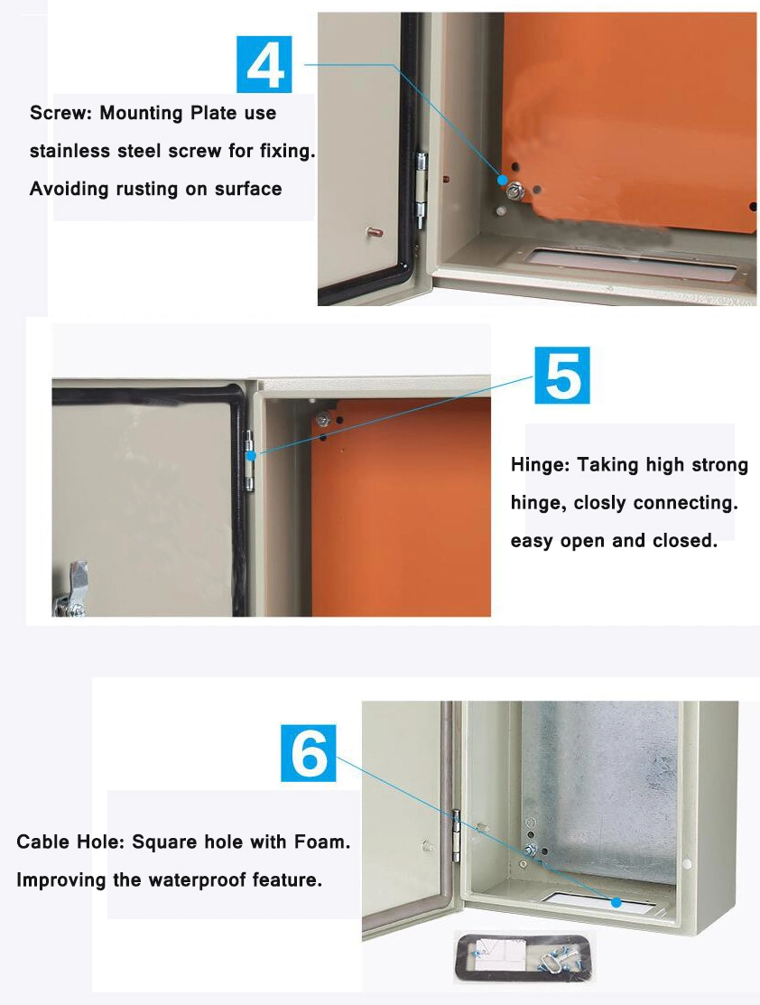 High Quality Electric Meter Box Abrasive Blasting Electric Cabinet