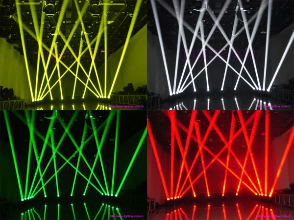 Super Beam LED Light 5*40W RGBW 4in1 DJ Disco Stage LED Moving Head Light