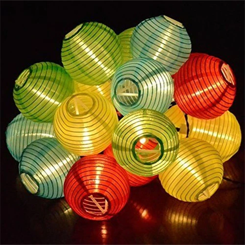 Solar Spider Lantern String Lights (RS1012B)