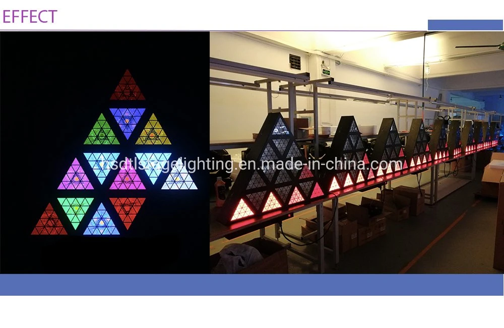 LED Triangle Light 16PCS 30W Stage Light Matrix