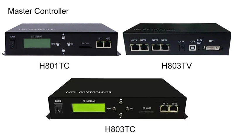 H803TV Online/Offline DMX Spi Digital LED Strip DVI/HDMI Controller Online Madrixs Interface Master Controller