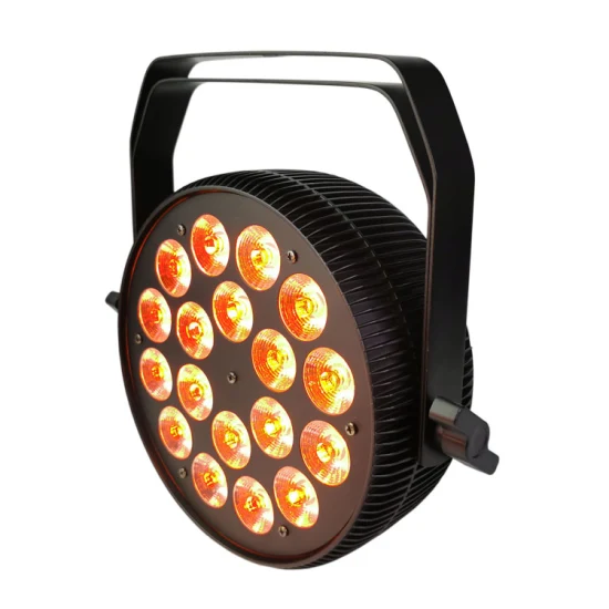 뜨거운 판매 18PCS 18W 6in1 LED 평면 파 조명 LED 무대 조명 실내 파 조명