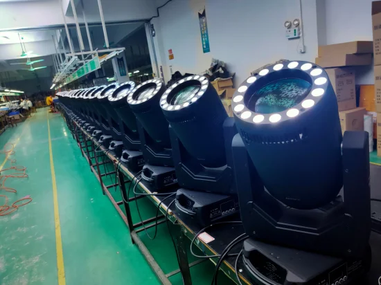 LED 300W 빔 스폿 워시 이동 헤드 조명 무대 조명