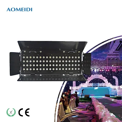 72*3W RGB 3in1 삼색 LED 세척 효과 무대 벽세척기 조명